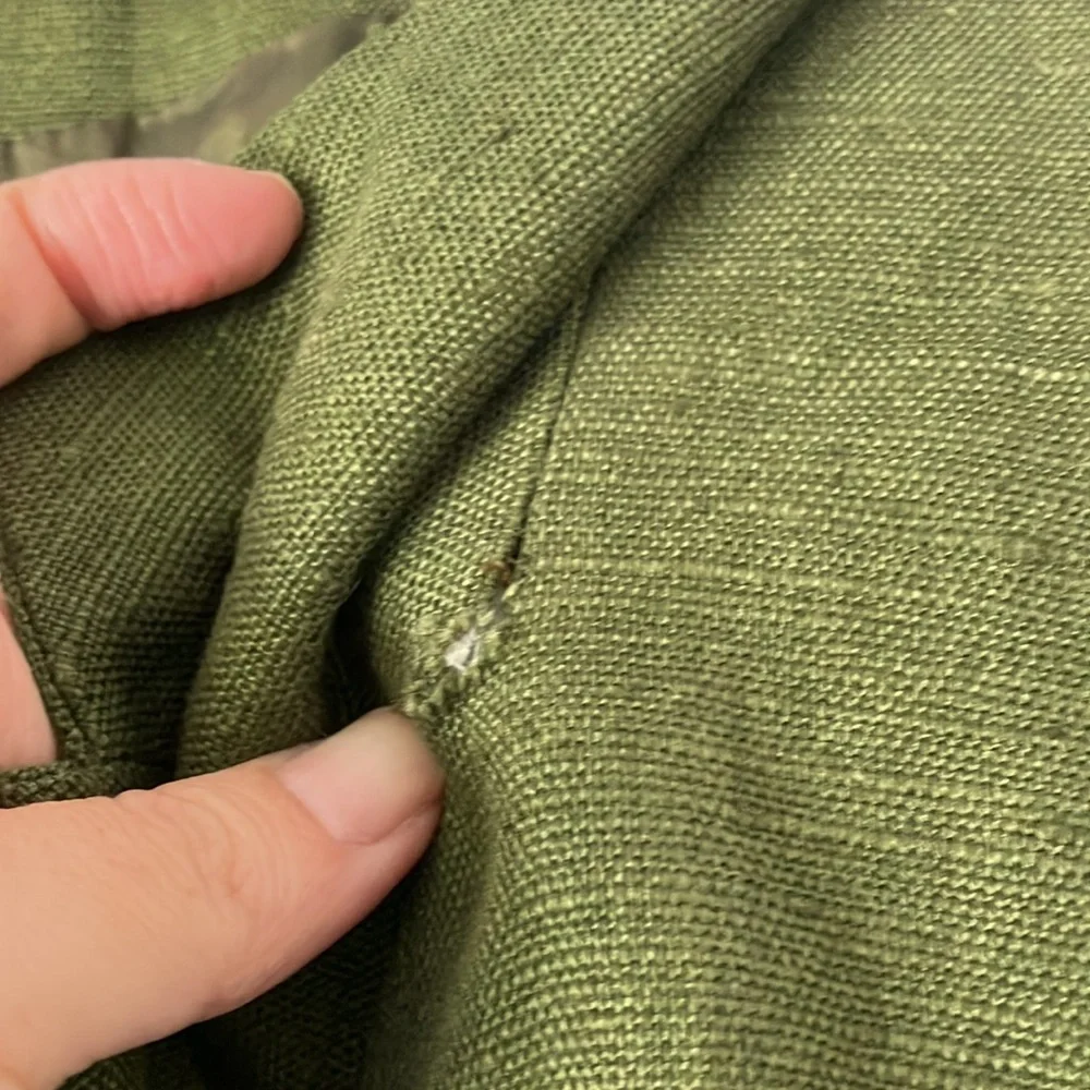 Vintage Christian Dior 2 Olive Green Blazer